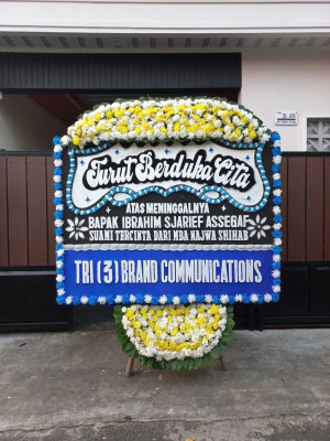 Papan Bunga Duka di Okhika